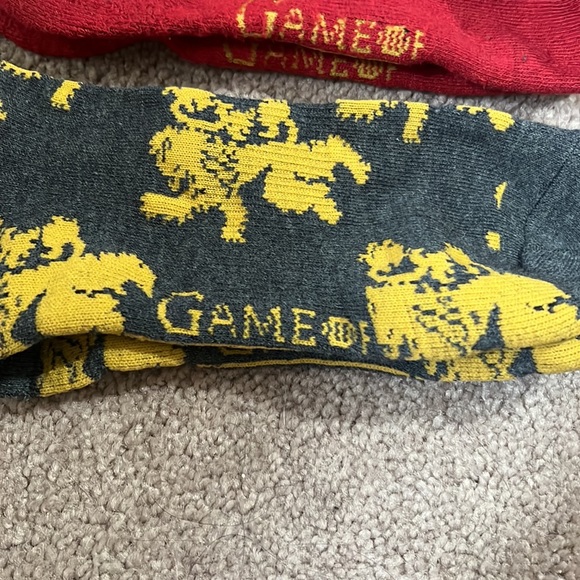 Game of thrones Lannister Mens Socks Bundle - Picture 2 of 5